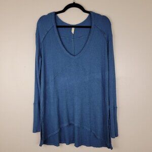 Free People thermal blouse